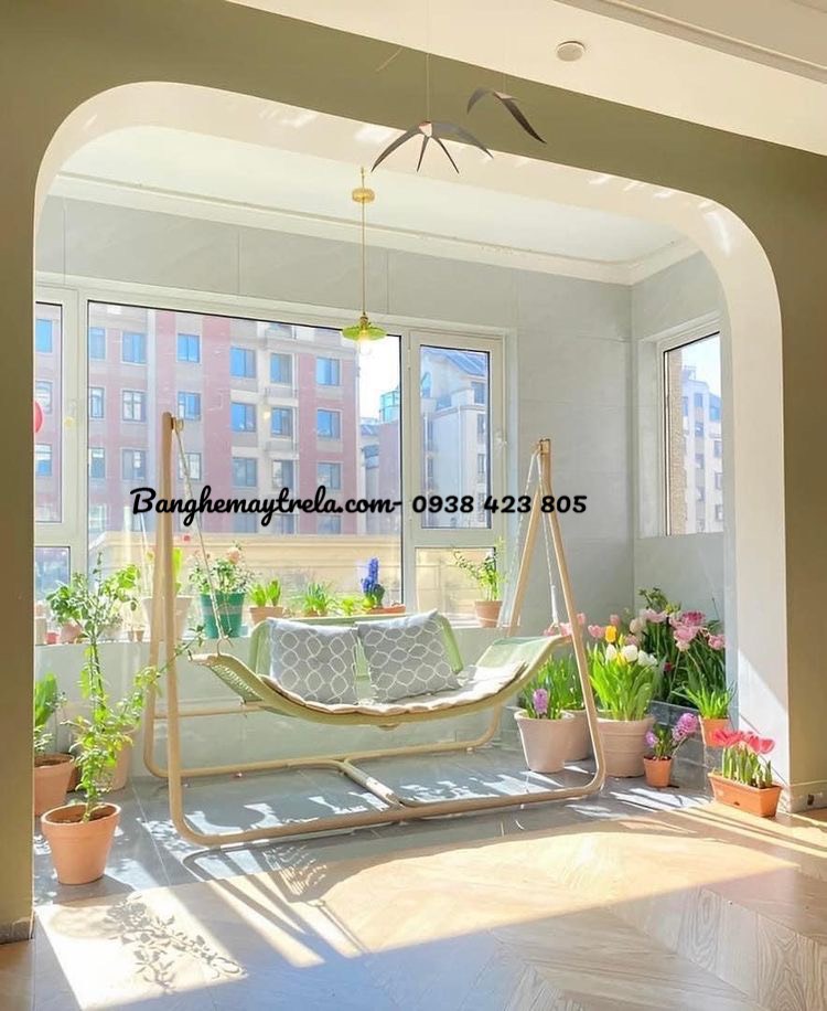 Xích đu đan dây dù